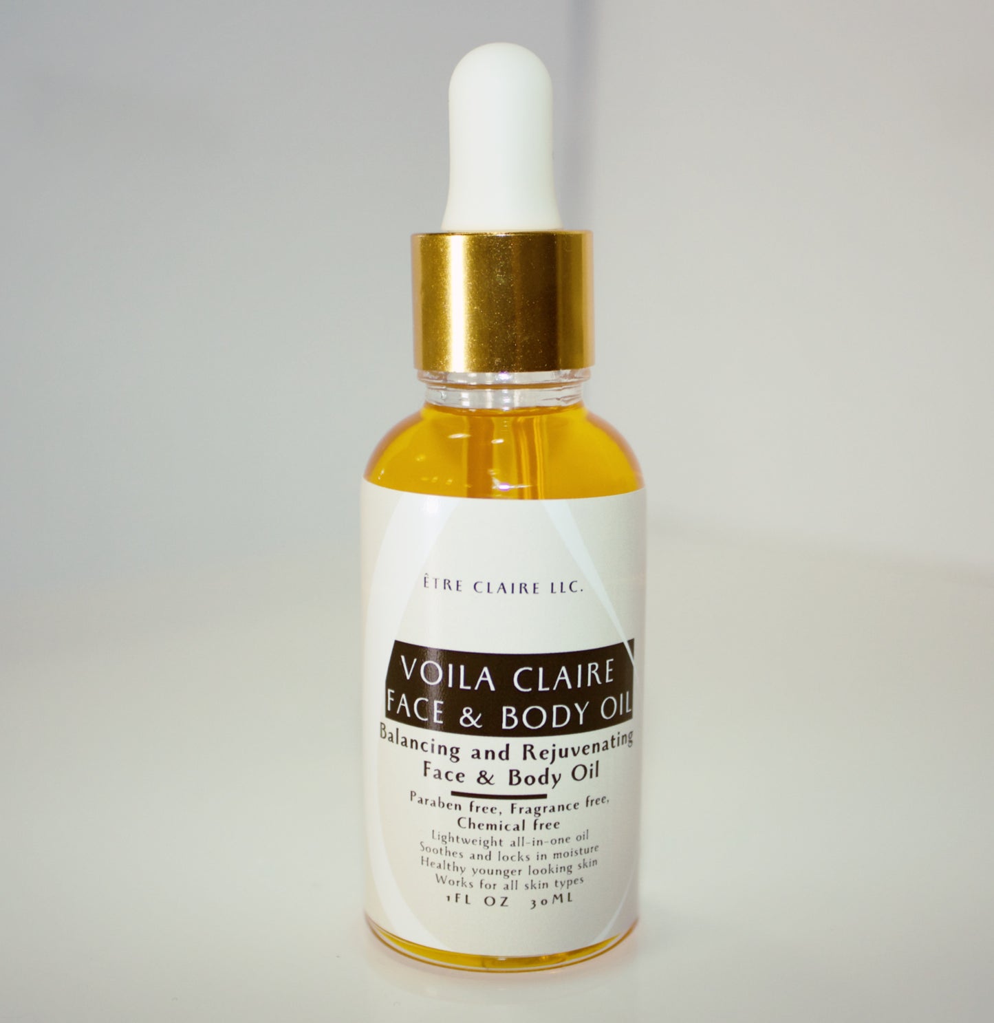 Voila Claire Face and Body Oil- Balancing and Rejuvenating Face and Body Oil