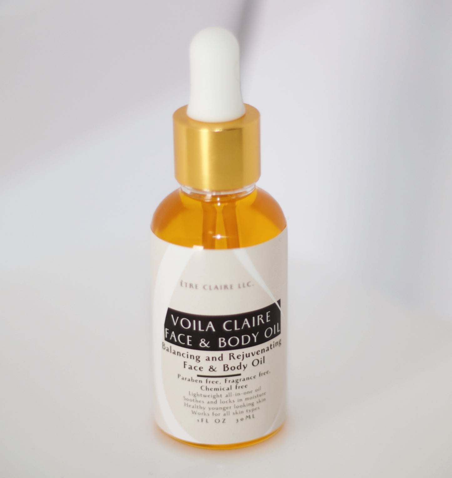 Voila Claire Face and Body Oil- Balancing and Rejuvenating Face and Body Oil